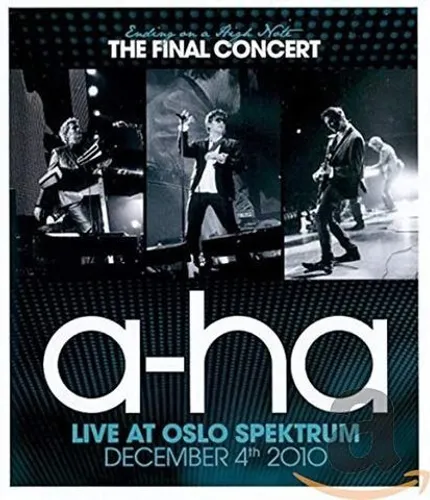 Blu ray - A-Ha - live at Oslo spektrum - Ending On A High Note - the final concert