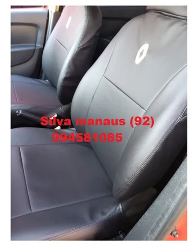 Capa banco Couro Corvin Logan Sandero Stepway 2020 impermeável não passar agua