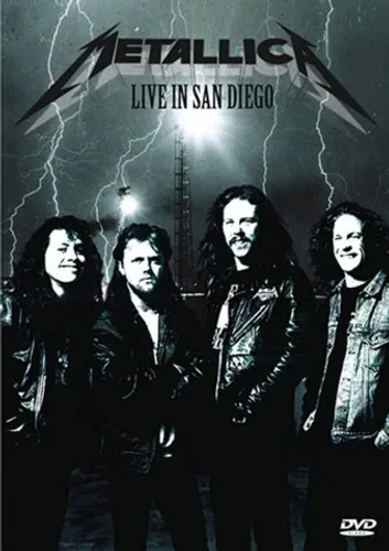 DVD Metallica Live In San Diego