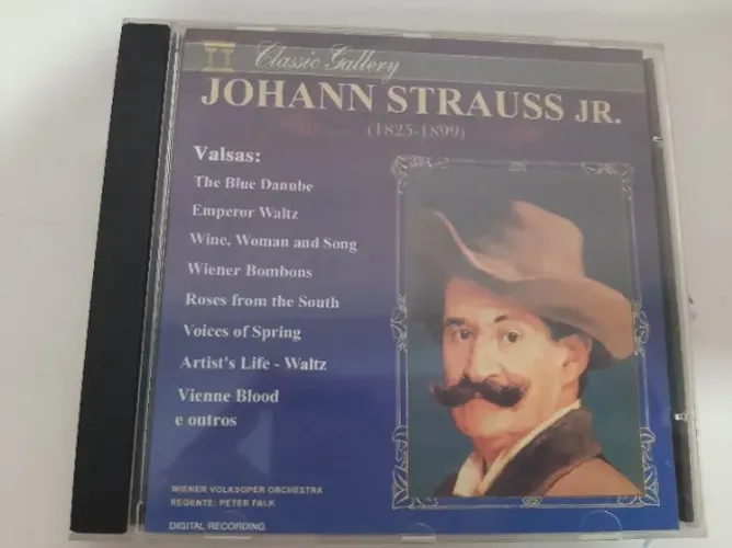 CD Johann Strauss Jr. (1825 - 1899) - Classic Galery Valsas