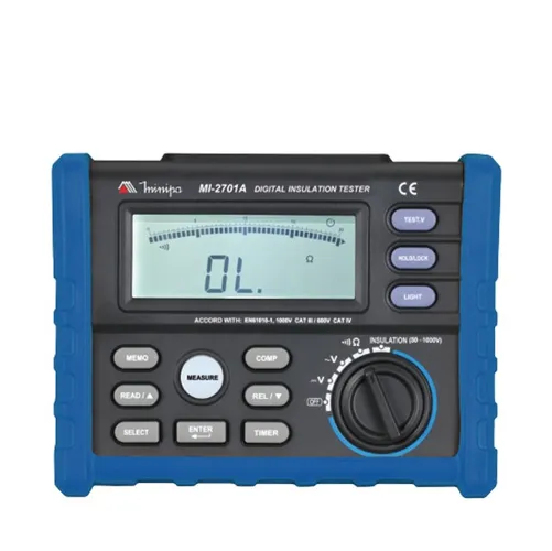 Megômetro Digital Ml-2701A Minipa