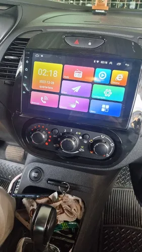 Multimídia Android Tela de polegadas  Renault captur 