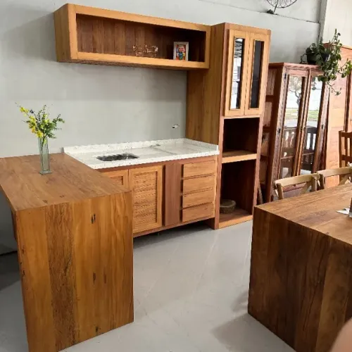 Peça Seu Orçamento Cozinha Sob Medida Em Peroba Rosa