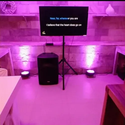 Kit para montar o karaokê com entrega e montagem