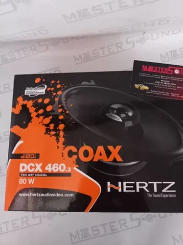 Alto-falante. Hertz. DCX 460.3. Italiano. 4x6". 80 RMS. Garantia. Novo. Instalado.