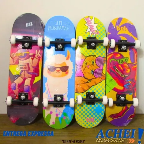 Skate Bel Iniciantes Diversos - Novo