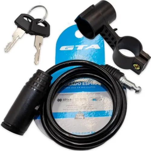 Cadeado bicicleta reforçado - Novo