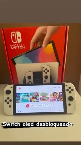 Nintendo switch oled desbloqueado