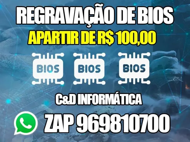 Regravação de Bios
