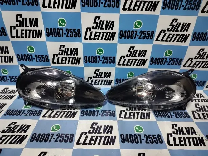 par farol punto 2007 2008 2009 2010 2011 2012 mascara negra NOVO IMPORTADO **