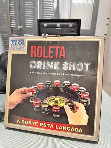 Roleta drink shot amigos - novo
