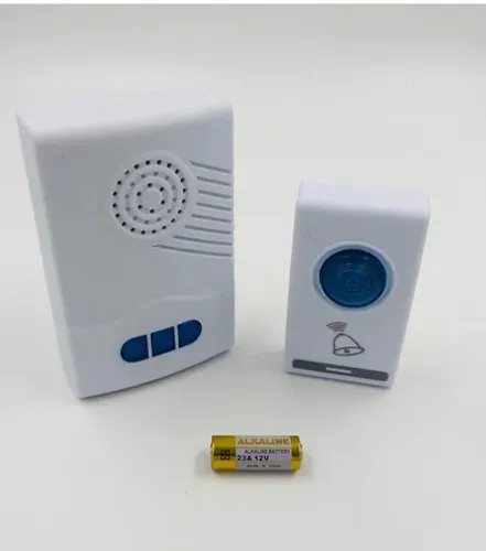 CAMPAINHA SEM FIOS LONGO ALCANCE MODO EXTERNO A PILHAS INTERNO BIVOLT