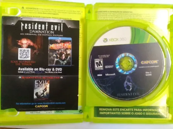 Resident Evil 6 (Jogo - Xbox 360)