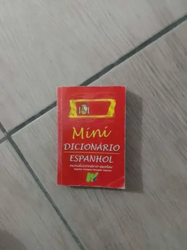 Dicionário Espanhol mini de bolso