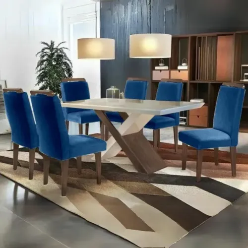 MESA SUPER DESIGN 6 LUGARES 180X90 CONFIRA!!! TT263