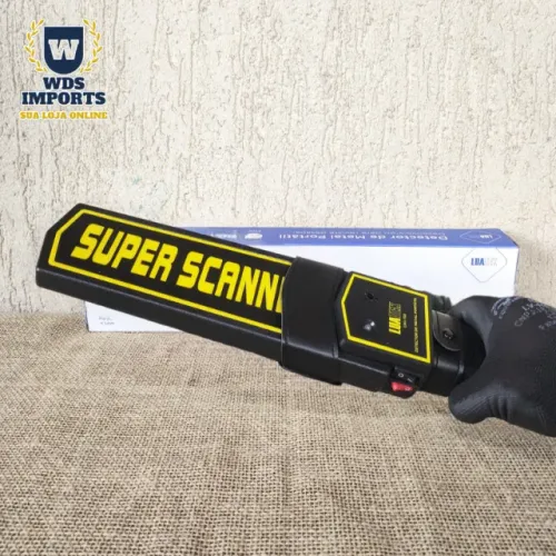 Detector De Metal Portátil Para Revista e Segurança
