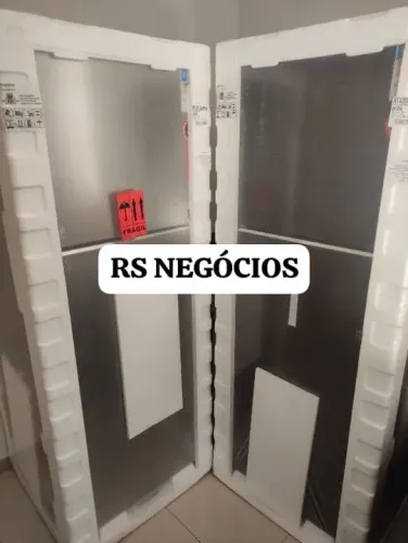 Geladeira Samsung 391L Black Bivolt, Lacrada + NF (Até 12x)