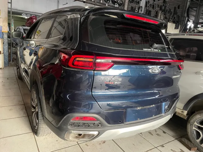 Sucata Cherry tiggo 8 turbo gdi 2025 com 13 mil km rodado 