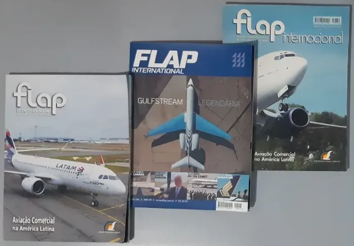 Combo de 10 Revistas De Aviação Flap Internacional Asas ...
