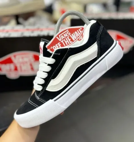Tênis Vans Knu Preto Design Esportivo Casual