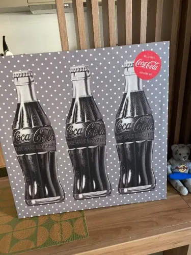 Lindos quadros decorativos Coleção Limitada Coca Cola, Tok & Stok,Etna para sala e quartos