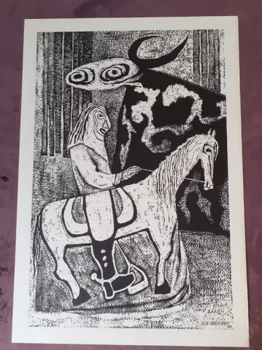 Par xilografuras Lula Cardoso Aires