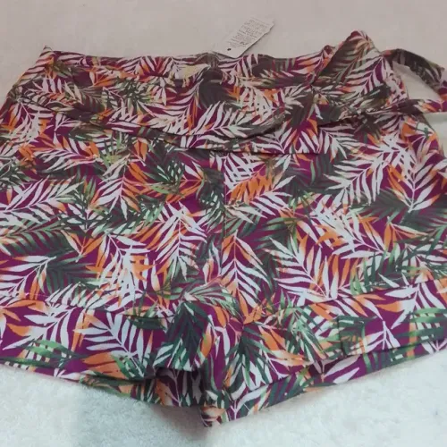 Short estampado com elastano tam GG