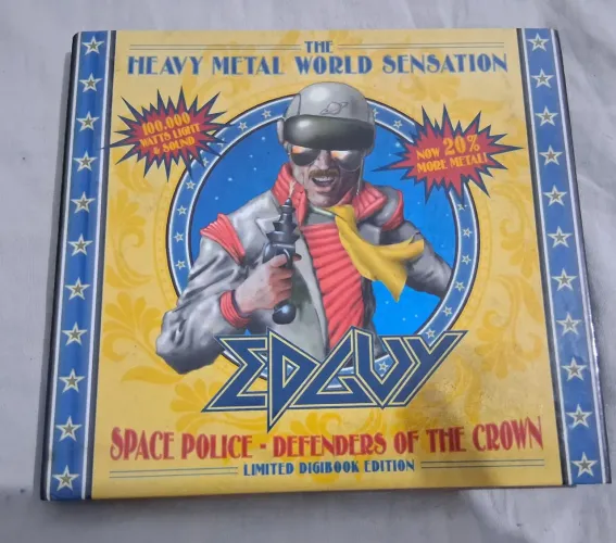 CD Edguy - Space Police - Defenders Of The Crown - DUPLO IMPORTADO