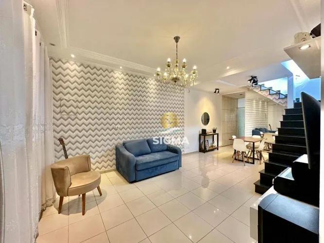 Sobrado com 3 quartos sendo 1 suíte à venda, 212 m² por R$ 510.000,00 - Vicente de Carvalh
