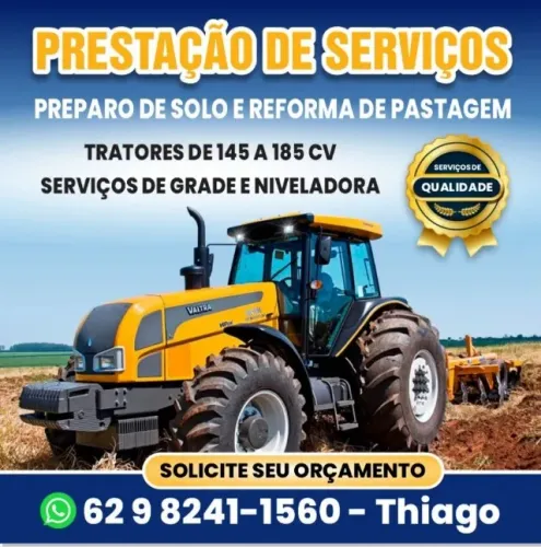 Locação de Tratores com Roçadeira Articulada