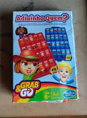 Adivinha Quem Grab & Go - Brinquedo Cara a Cara da Hasbro
