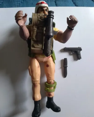 Boneco Rambo - Nomade com Acessórios