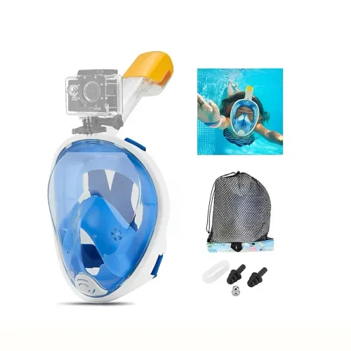 ma?scara de mergulho snorkel mergulho adulto Snorkel Full Face