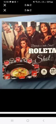 Roleta de bebidas divertida para o réveillon