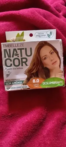 Tintura Vegana Natucor Embelleze Louro Claro
