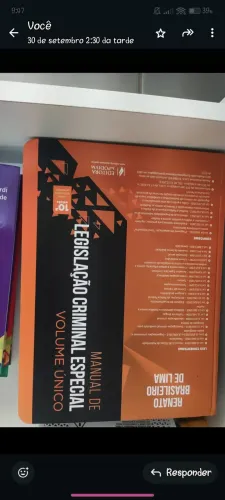 Livro legislação penal 