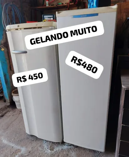 GELADEIRA GELANDO MUITO 