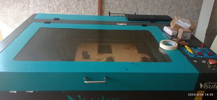 CNC LASER 90x60 tubo 90w novo R$ 15.000