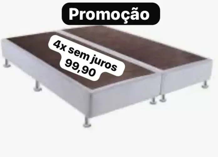 Cama box suporte queen