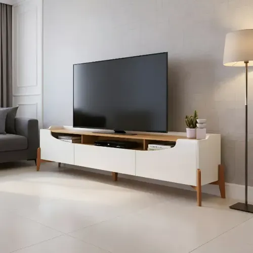 Rack Deccor 1.8 Off White Nature NOVO PRONTA ENTREGA