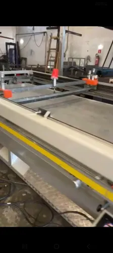 MAQUINA DE SERIGRAFIA SEMI AUTOMATICO - COM ESTEIRA DE SECAGEM UV - MESA DE GRAVACAO