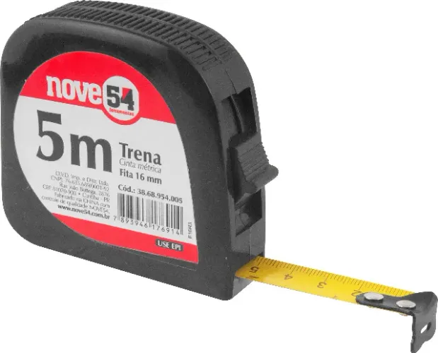 Trena De Aço 5 Metros - NOVE54