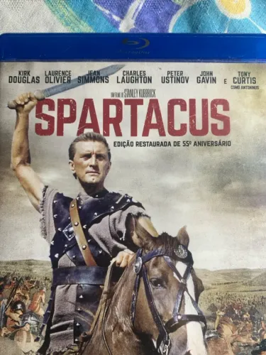 Spartacus Edição Restaurada 55º Aniversário Blu-ray