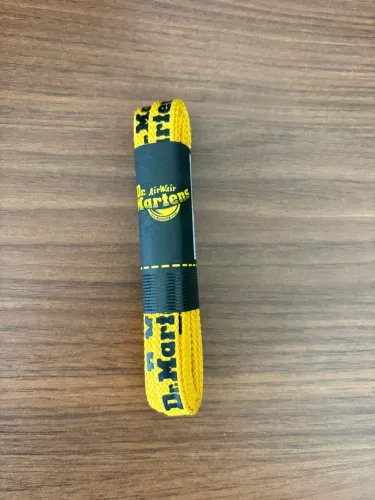 Cadarços Dr. Martens Amarelos Originais - 140cm