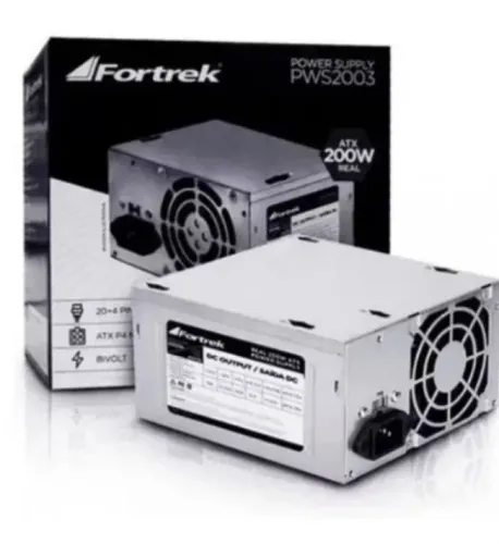 Fonte ATX 200W Real Fortrek PWS2003