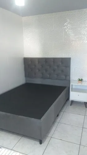 Cama Box com Cabeceira - Fábrica