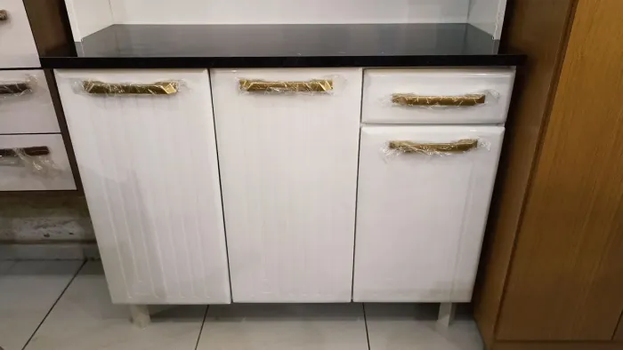 Balcão de Cozinha Branco Novo