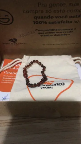 Pulseira Âmbar Báltico Original