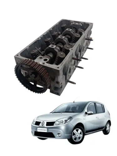 Cabeçote Motor Renault Sandero Logan Kangoo 1.0 8v Gasolina