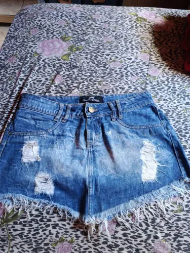Saia jeans